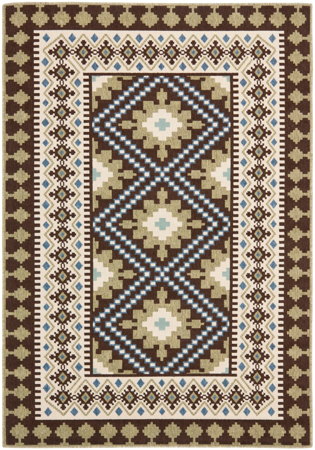 High - Quality Veranda Outdoor Area Rug with Power - Loomed and Durable Design for a Stylish Patio or Garden