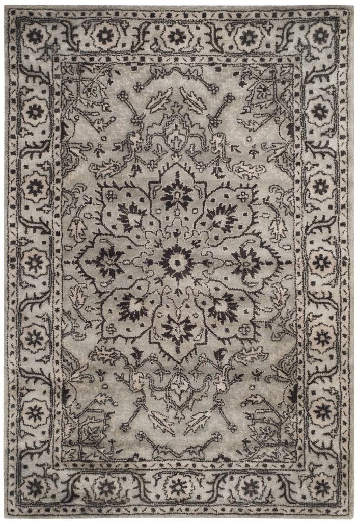 Luxurious Hand - Tufted 6' Wool Area Rug from India for Cozy Home Decor