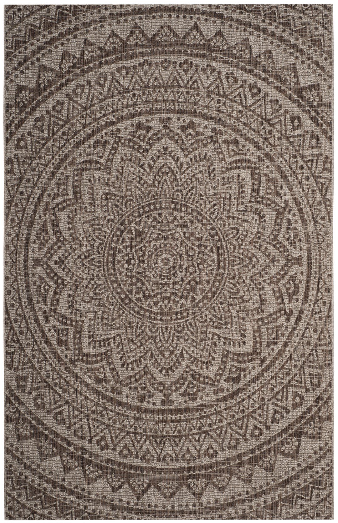 High - Quality Courtyard Power Loomed Rectangular Area Rug: A Durable, Fashionable, and Graceful Home Decor Option for Every Room
