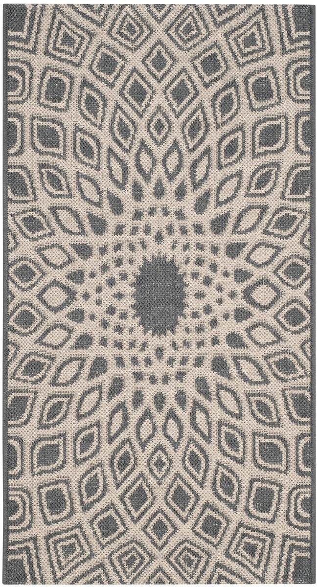 Stylish and Long - lasting Polypropylene Courtyard Power Loomed Rug for Indoor/Outdoor Use