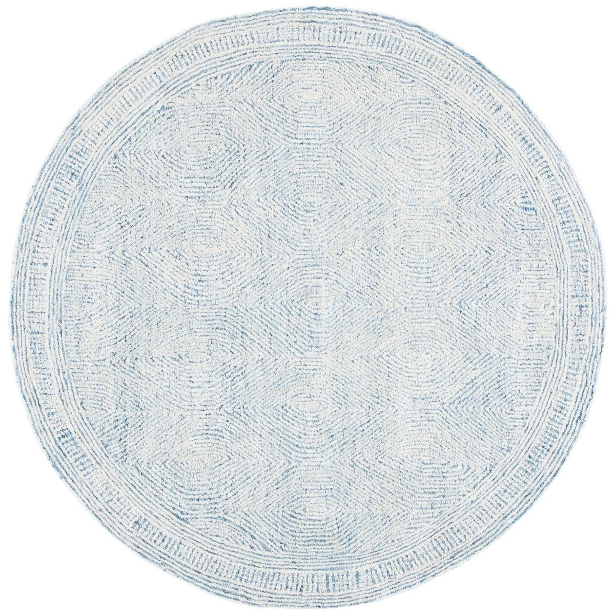 Luxurious 100% Wool Tufted Bohemian Abstract 340 Rug for Home Décor Upgrade