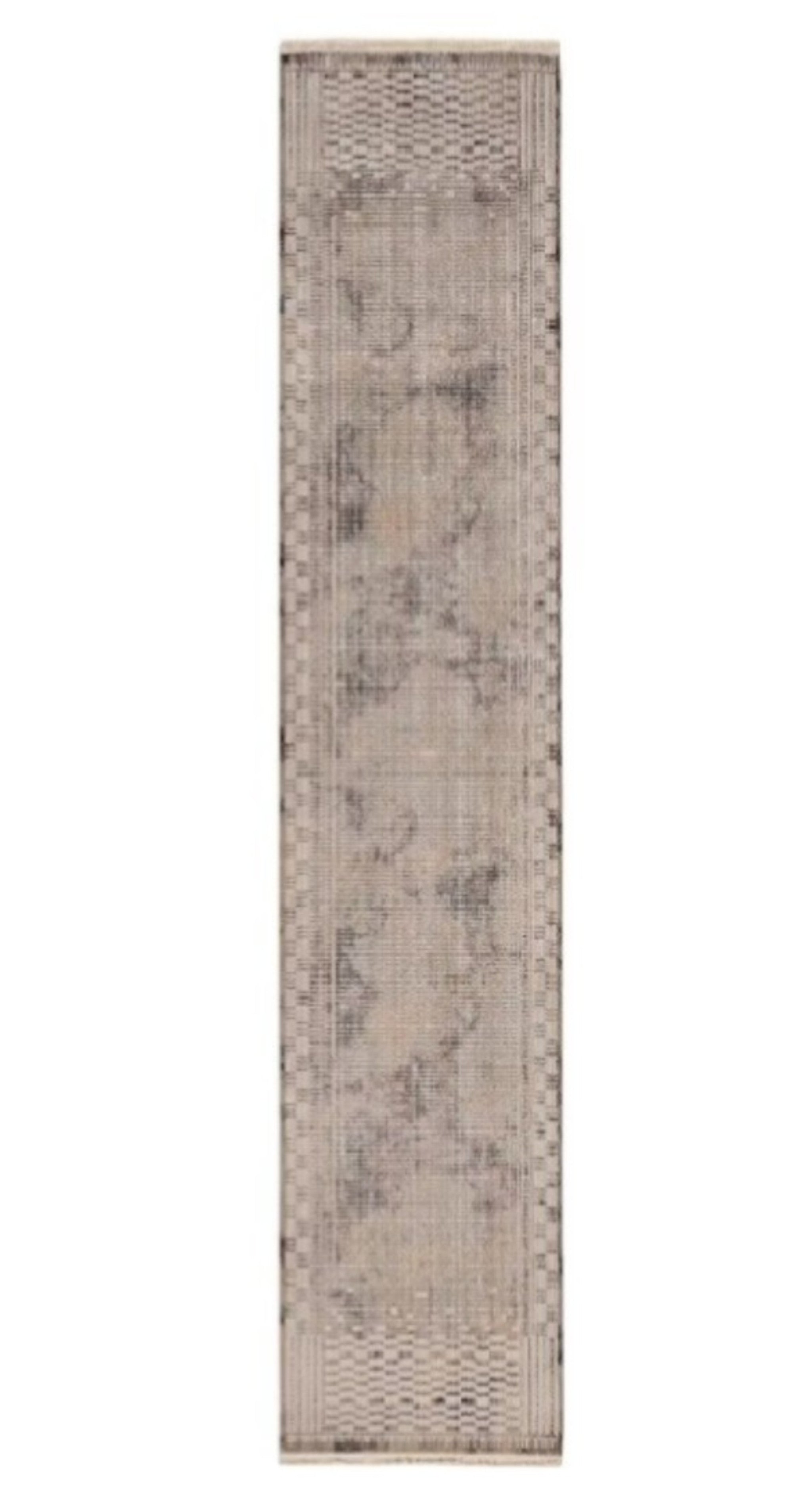 Stylish Modern Geometric Indoor Runner Rug - A 2-Foot Elegant Hallway Accent for Home Decor