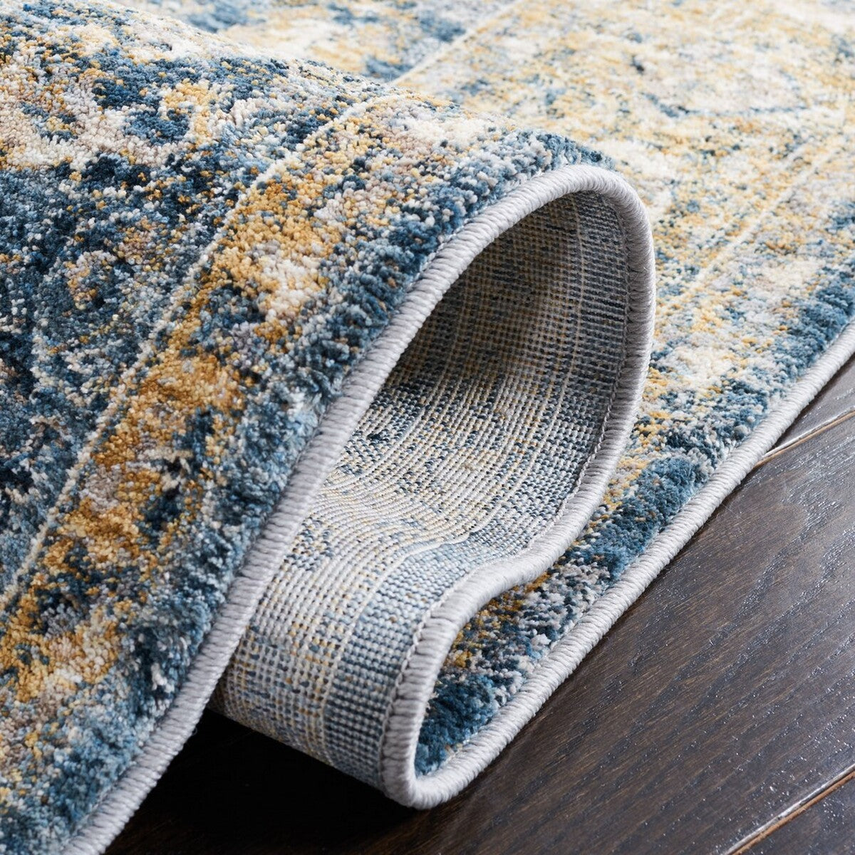 Valencia Stylish Transitional Power Loomed Area Rug Crafted from 100% Polyester for Contemporary Home Decor and Enhanced Comfort