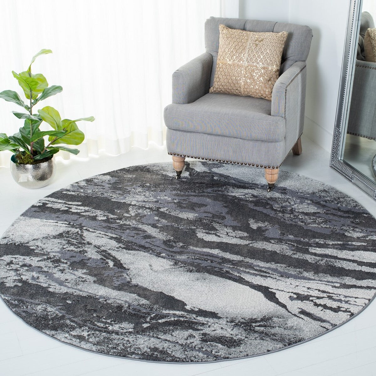 Pacific 865 Modern Power Loomed Luxury Area Rug with Exquisite Texture and Enduring Style for Your Home Decor