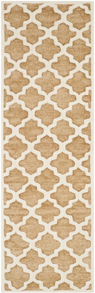 Luxurious Indian Hand-Tufted Rectangle Rug: A Blend of Wool, Polyester, and Cotton