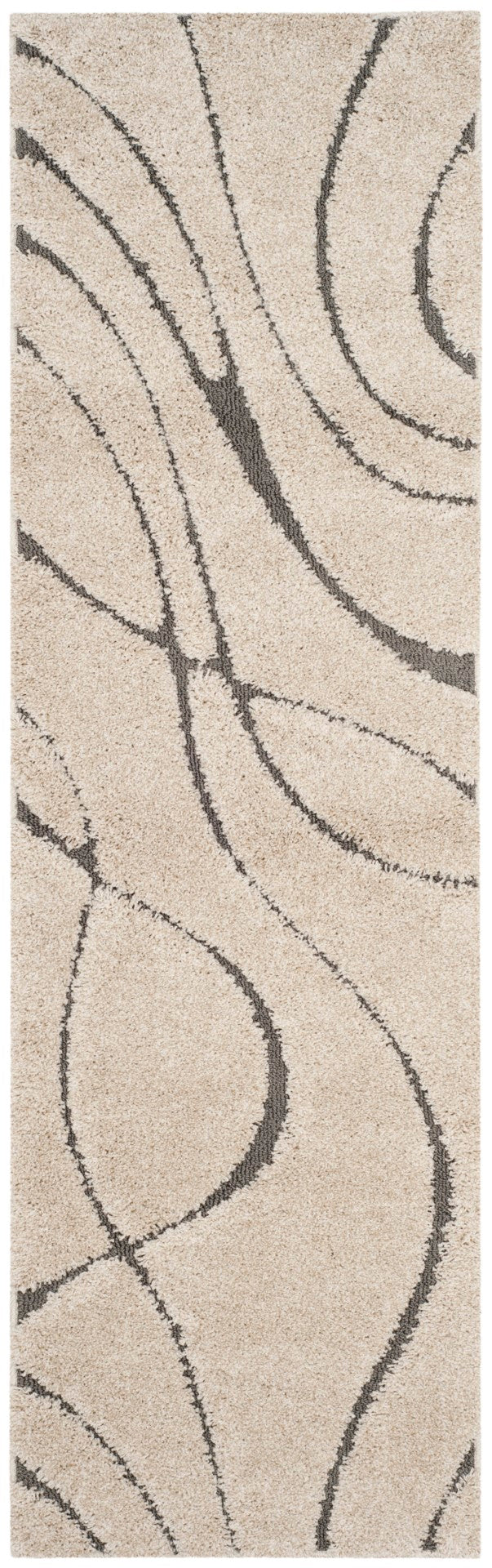 Luxurious Power Loomed Polypropylene Shag Rug from Turkey for Cozy Florida Home Decor