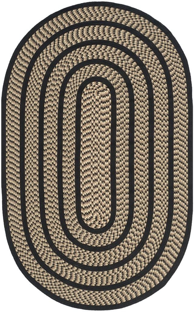 Stylish and Durable Braided Hand-Woven Reversible Polypropylene Floor Rug Ideal for Any Indoor Space