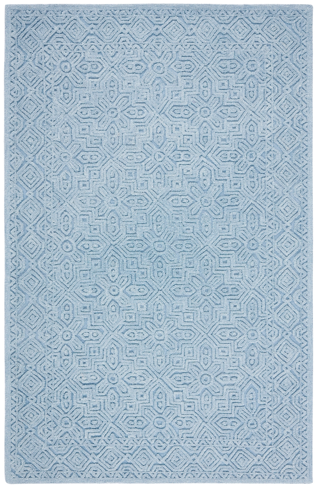 Luxurious Hand-Tufted Contemporary Rug: 80% Wool, 20% Cotton for Modern Interiors