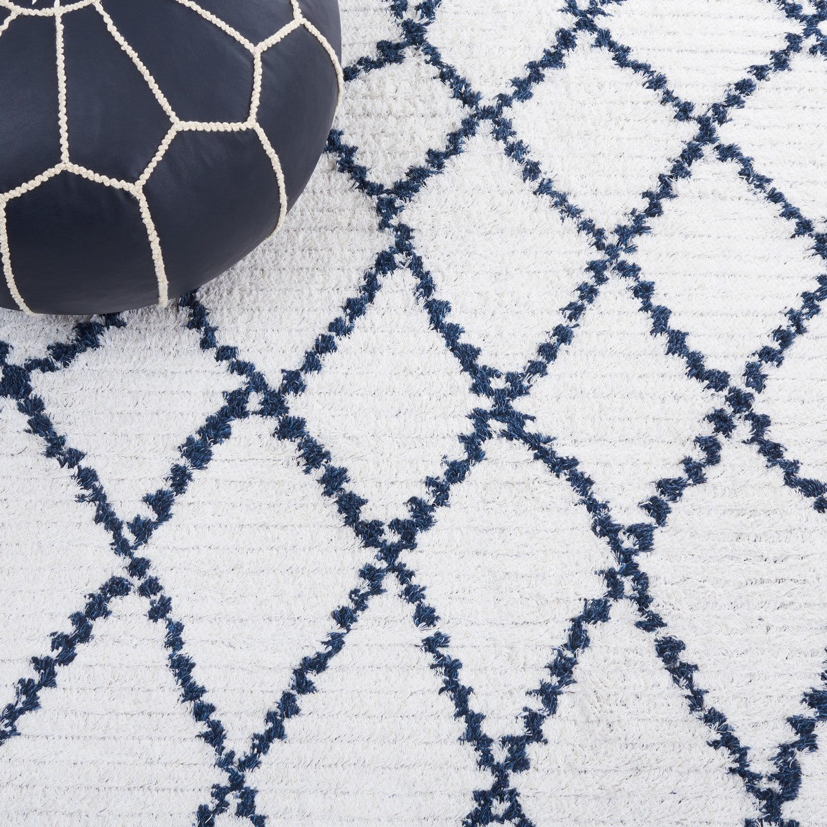 Augustine Eco-Friendly Power Loomed Rug - Luxurious Blend of Recycled Cotton & Polyester