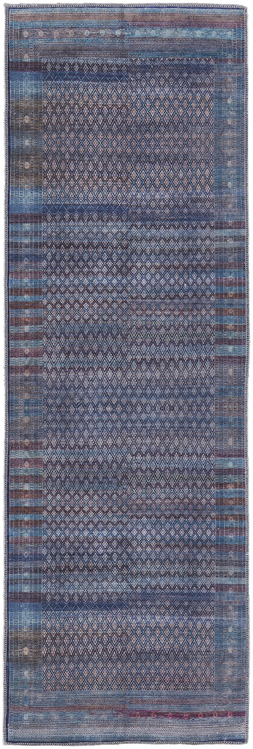 Voss Collection Bold Transitional Rug: Stunning Colors & Patterns for Living Spaces