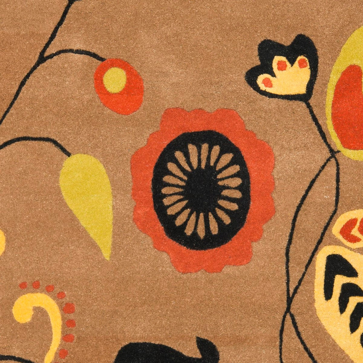 Stylish Hand-Tufted Wool & Viscose Rug with Elegant Transitional Design for Modern and Traditional Spaces