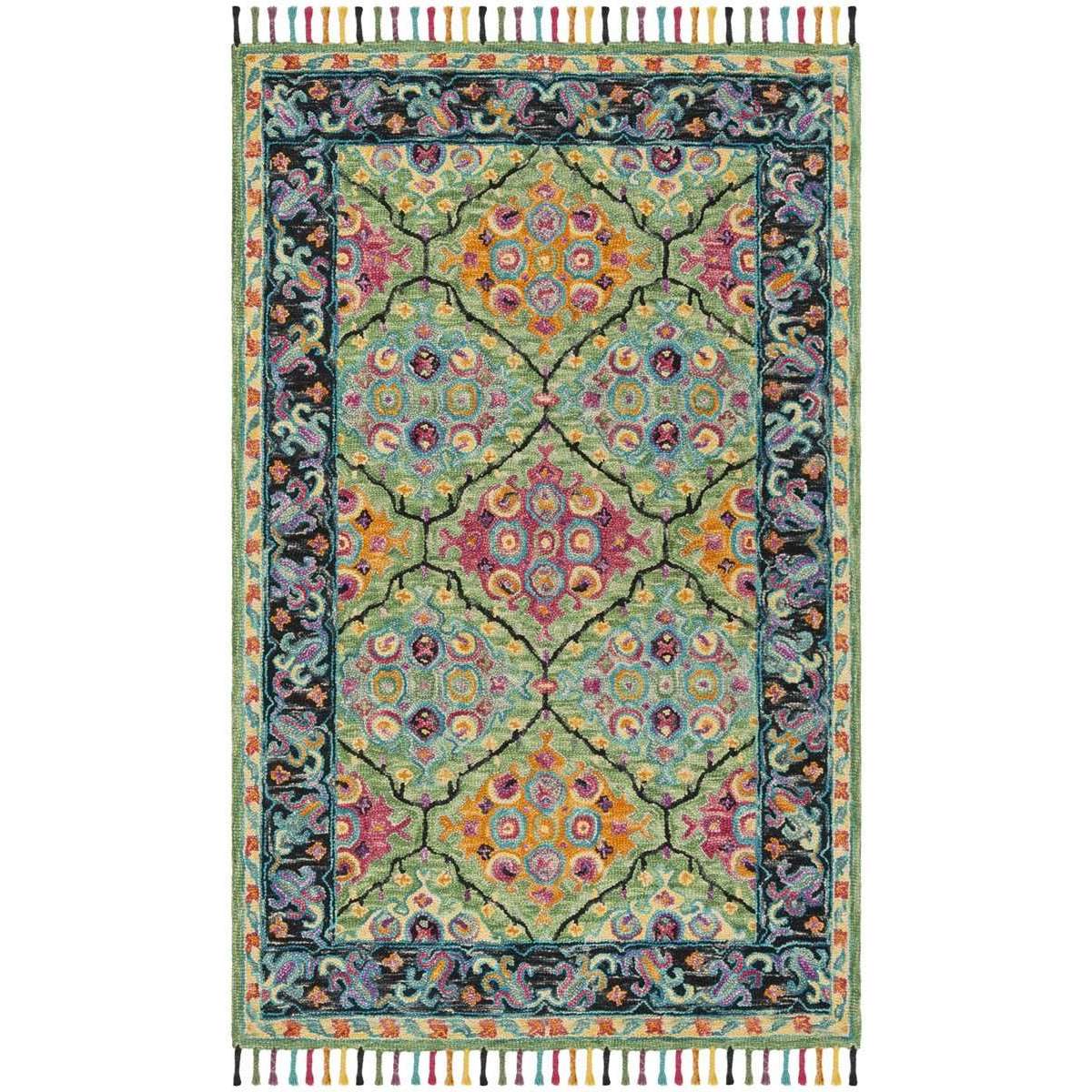 Luxurious Aspen Hand-Tufted Wool Pile Rug for Timeless Home Decor