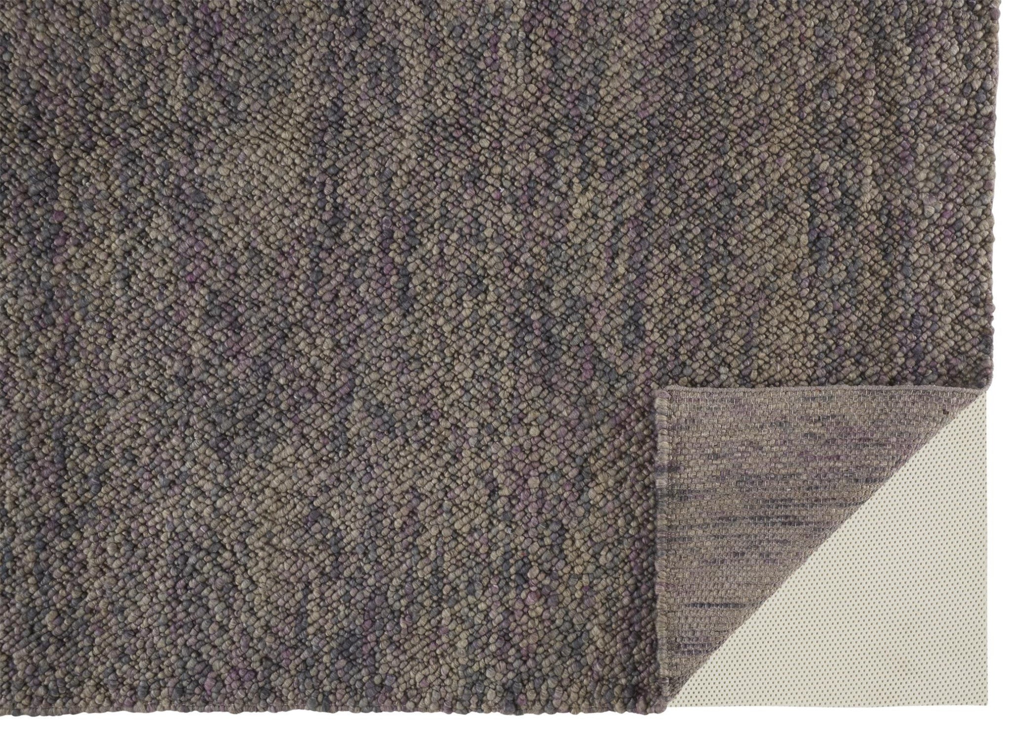 Stain-Resistant Hand-Woven Orange Red Wool Area Rug for Stylish Homes