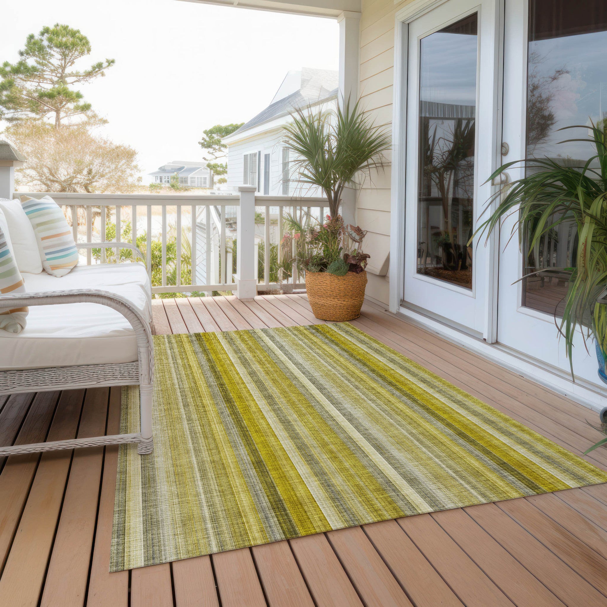 Stylish and Functional Stain-Resistant Non-Slip Runner Rug for Both Indoor and Outdoor Areas - Ideal for Decorating Your Spaces