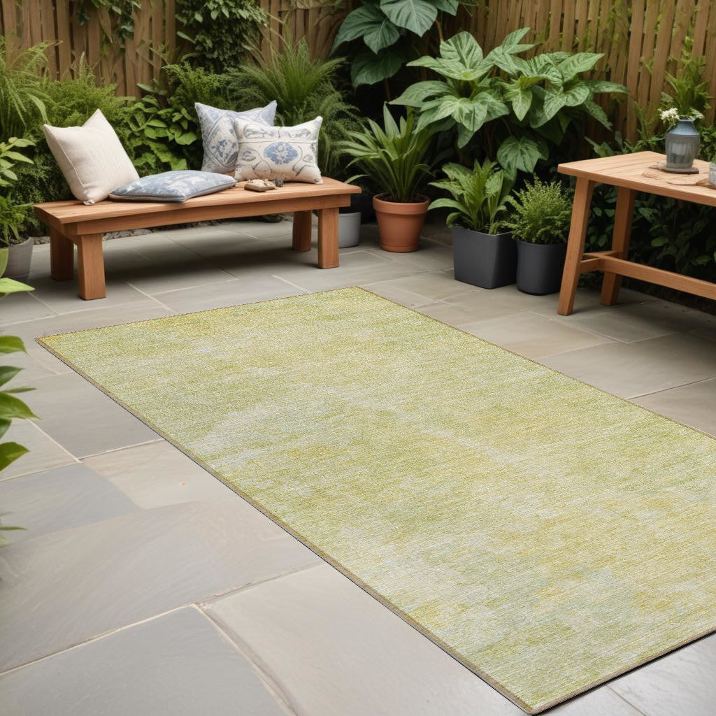 Stylish and Contemporary Abstract Washable Runner Rug for Both Indoor and Outdoor Use, Stain-Resistant and Non-Skid