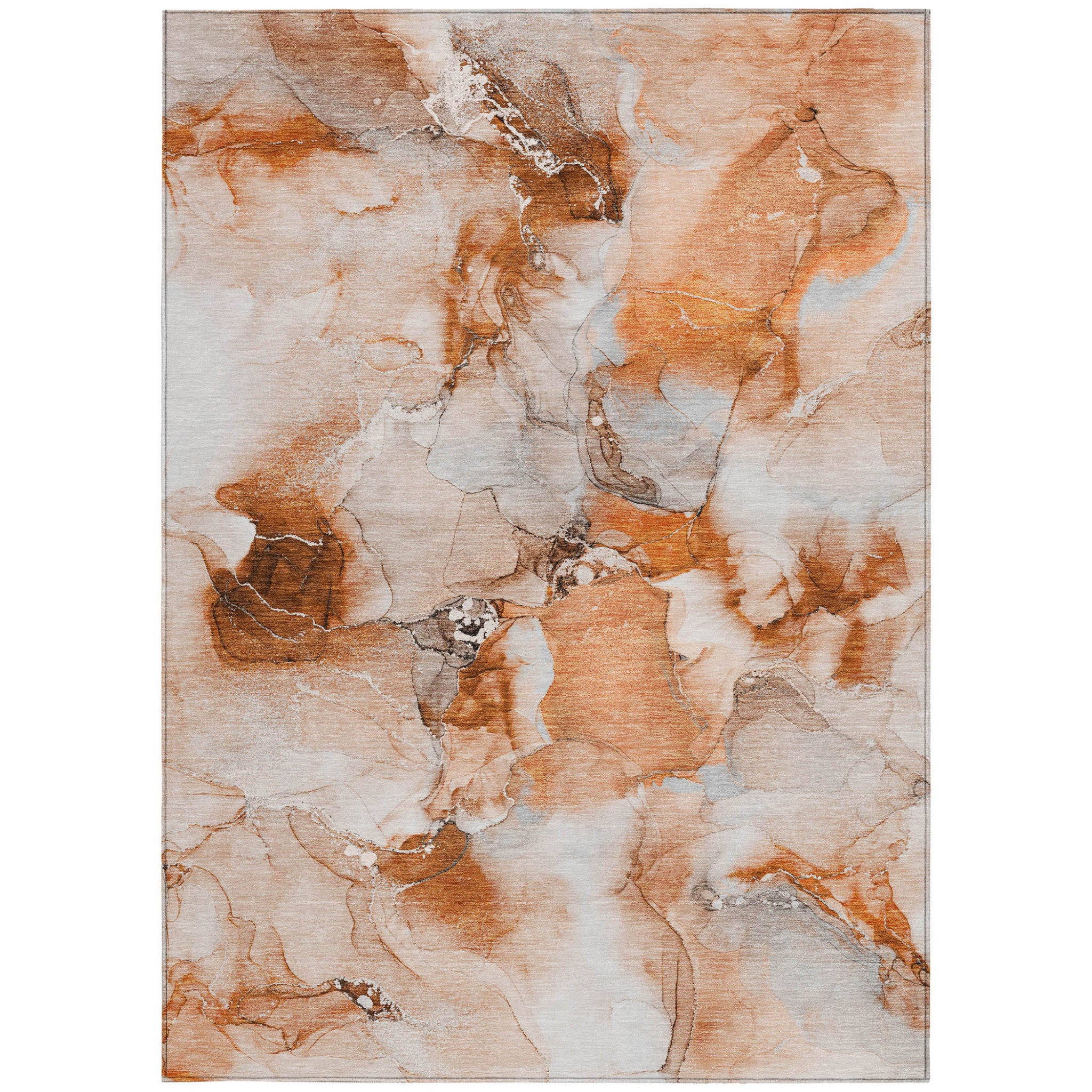 Stylish and Functional Outdoor Abstract Washable Runner Rug with Stain Resistance and Non - Skid Feature for Any Indoor or Outdoor Space