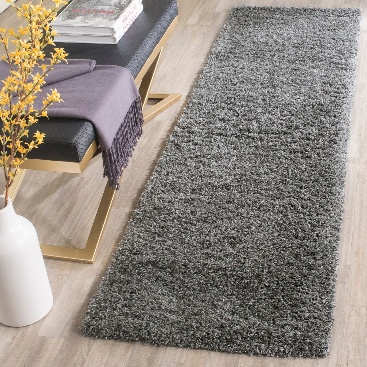 Sgl Laguna SGL303 Opulent Power-Loomed Shag Rug for Modern Living Spaces