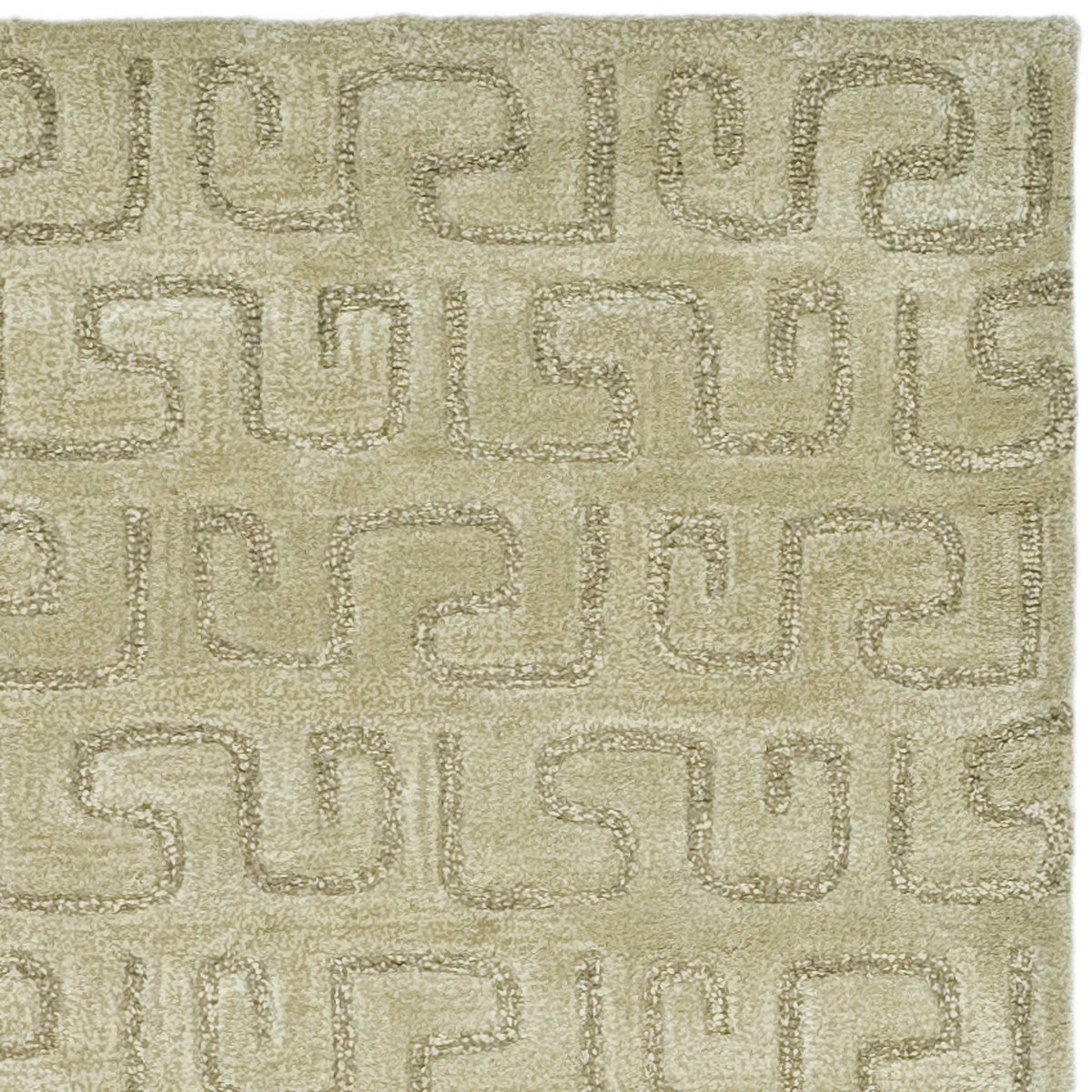 Elegant Transitional Soho Hand - Tufted Wool Pile Rug for Modern & Traditional Homes