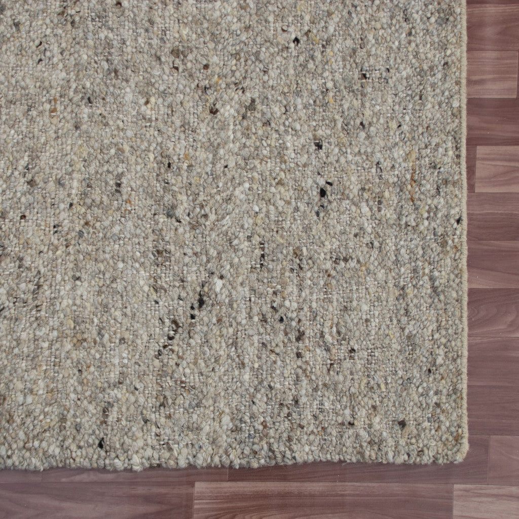 Exquisite Hand-Woven Wool Area Rug - One-of-a-Kind Artisan-Crafted Piece for Adding Warmth and Versatile Decor to Any Room