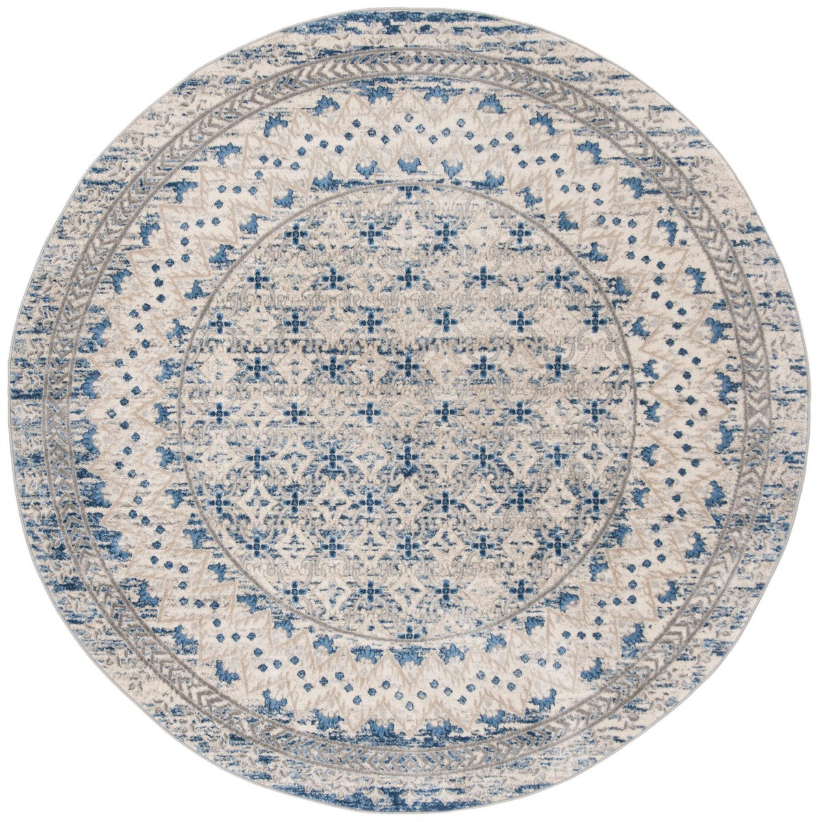 Brentwood Power Loomed Contemporary Area Rug - Fashionable and Long - lasting Polypropylene Pile for Sophisticated Modern Home Decor