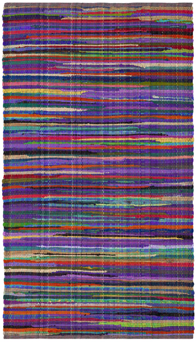 Exquisite Hand - Woven Cotton Pile Rag Rug Collection: Trendy and Vivid Textures for Classic Home Decor Luxury