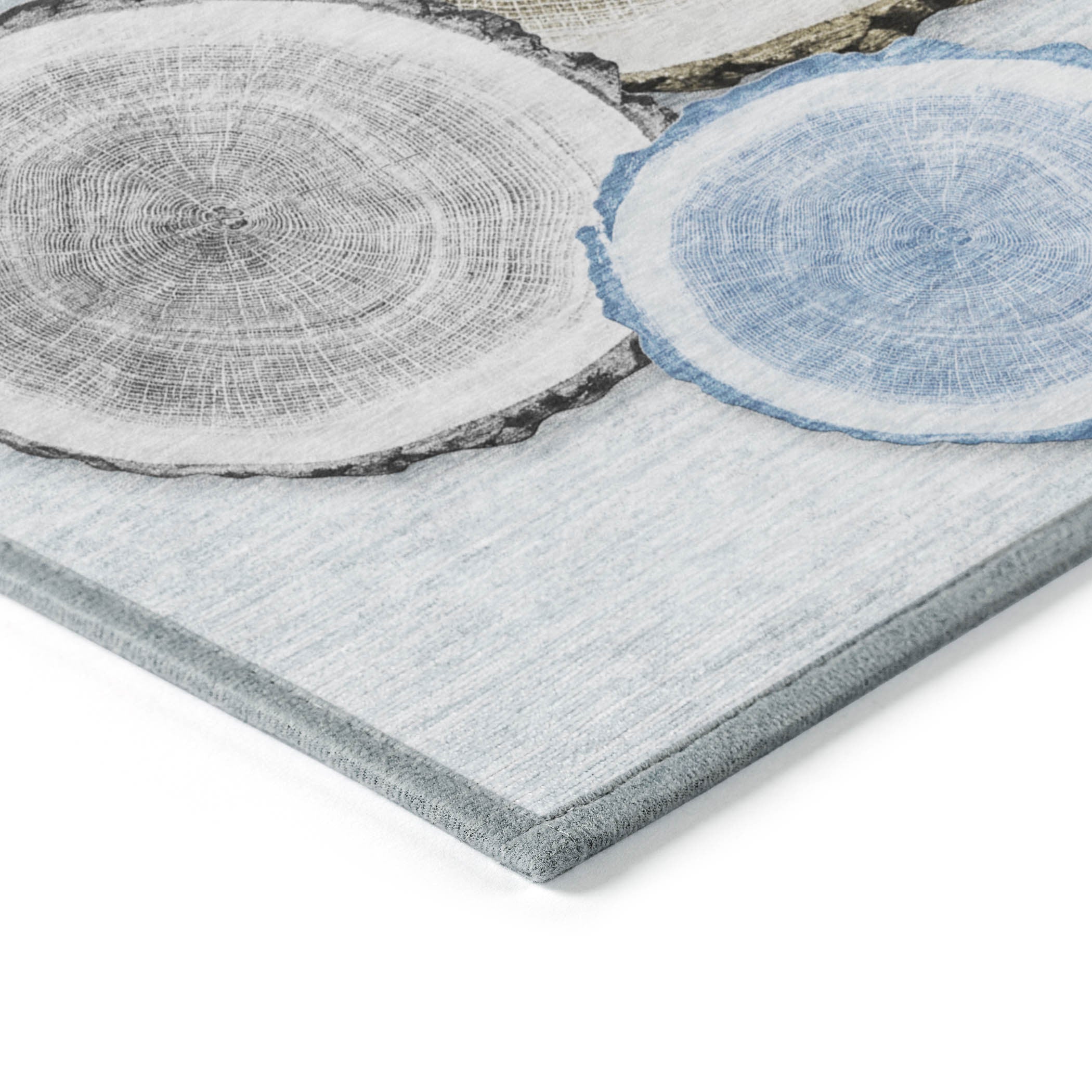 Stylish and Washable Faux Wood Design Outdoor and Indoor Runner Rug with Stain Resistance and Non-Skid Feature