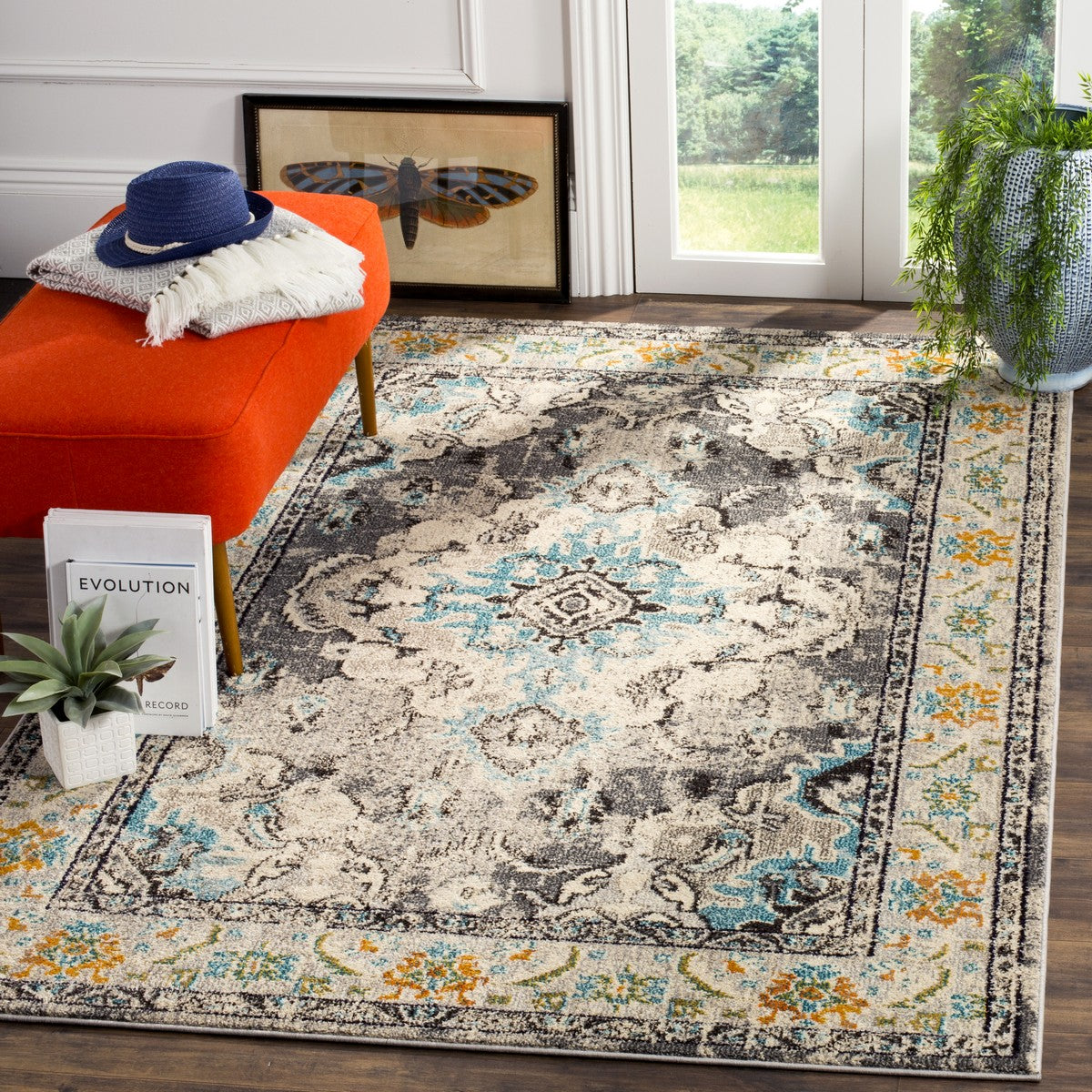 Elegant Turkish Monaco Traditional Flat - Weave Polypropylene Rug for Any Room