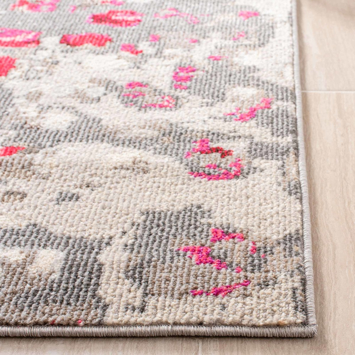 Elegant Turkey-made Power Loomed Rectangle Rug with 7.5 MM Polypropylene Friese Pile