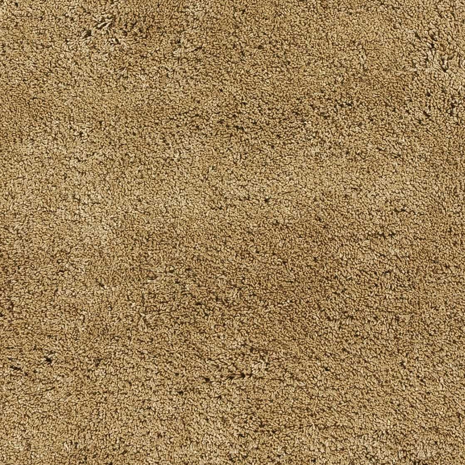 Exquisite Hand-Woven Luxury Gold Shag Area Rug Crafted from Polyester with Cotton Backing for Contemporary Elegance in Your Home