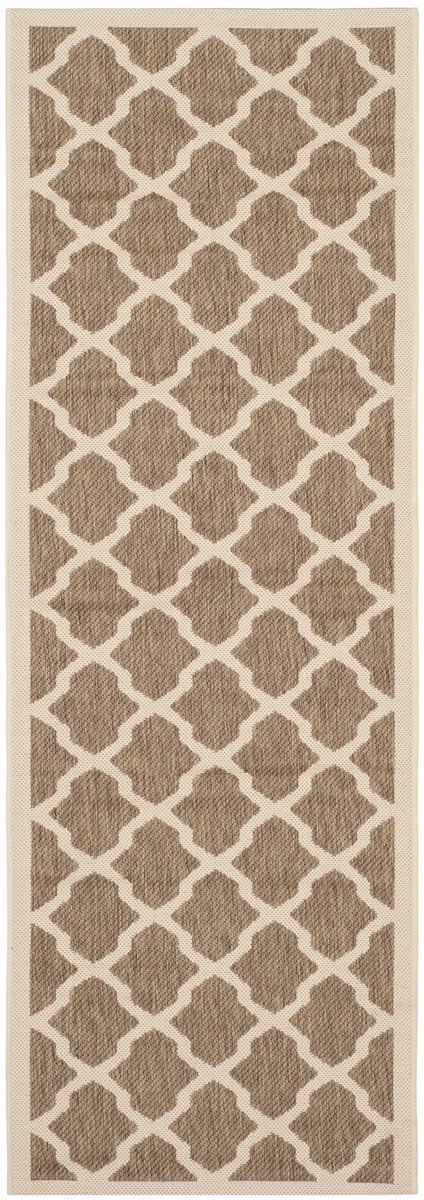 Durable Polypropylene Courtyard Power Loomed Rug for Stylish Indoor and Outdoor Use