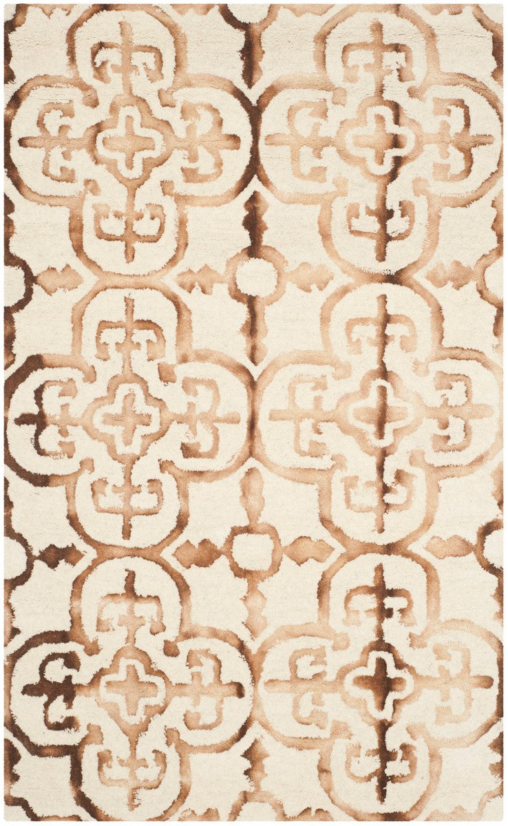 Safavieh Dip Hand-Tufted Wool Rug - Modern Moroccan Design in Navy & Ivory