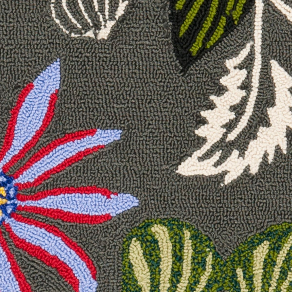 Exquisite Four Seasons Hand-Hooked Indoor and Outdoor Decorative Rug with Vibrant Global Textile-Inspired Design for Every Space