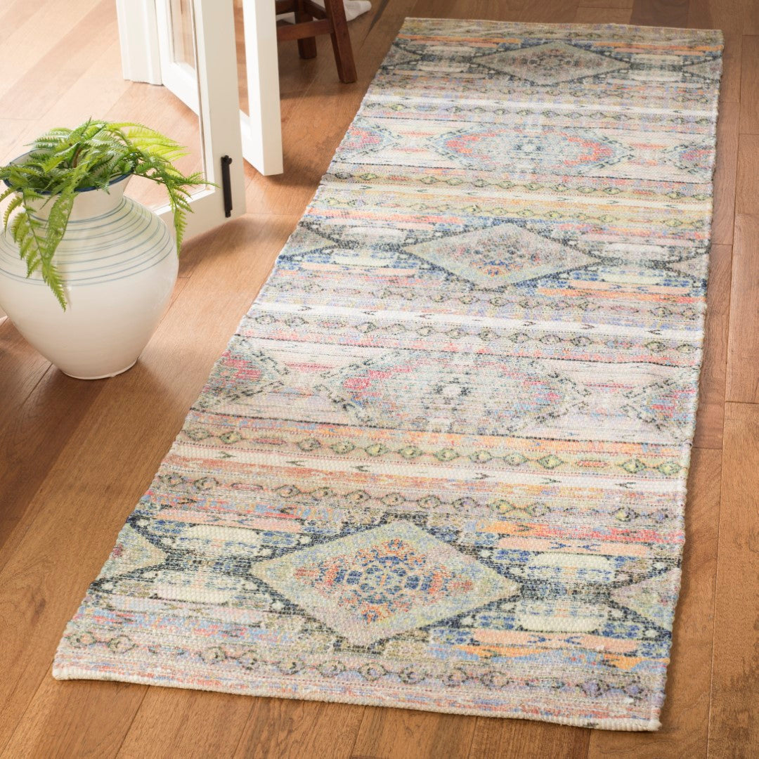 Soft Cotton Pile, Stylish Contemporary Hand - Loomed Rug for Modern Homes