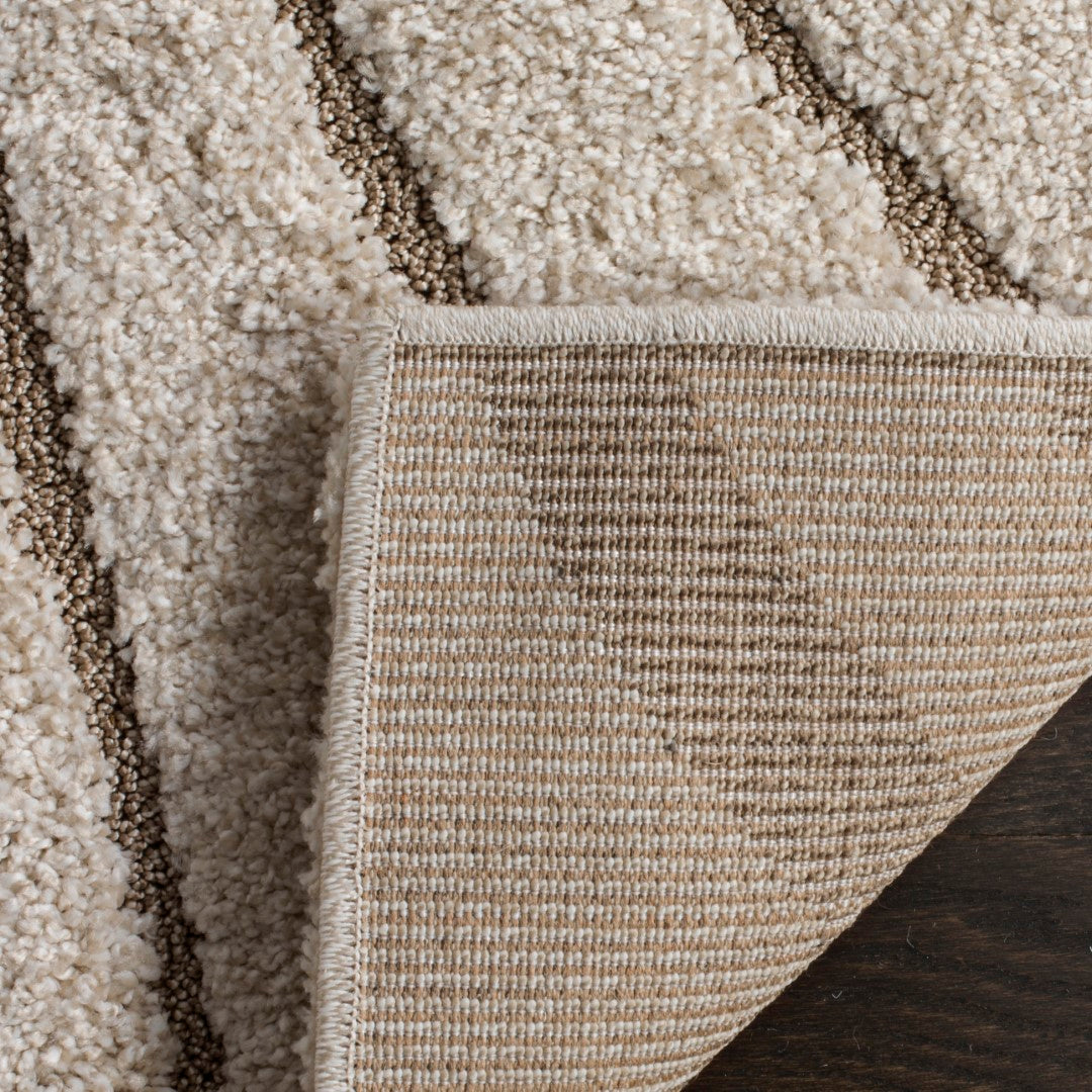 Luxurious Power Loomed Polypropylene Shag Rug from Turkey for Cozy Florida Home Decor