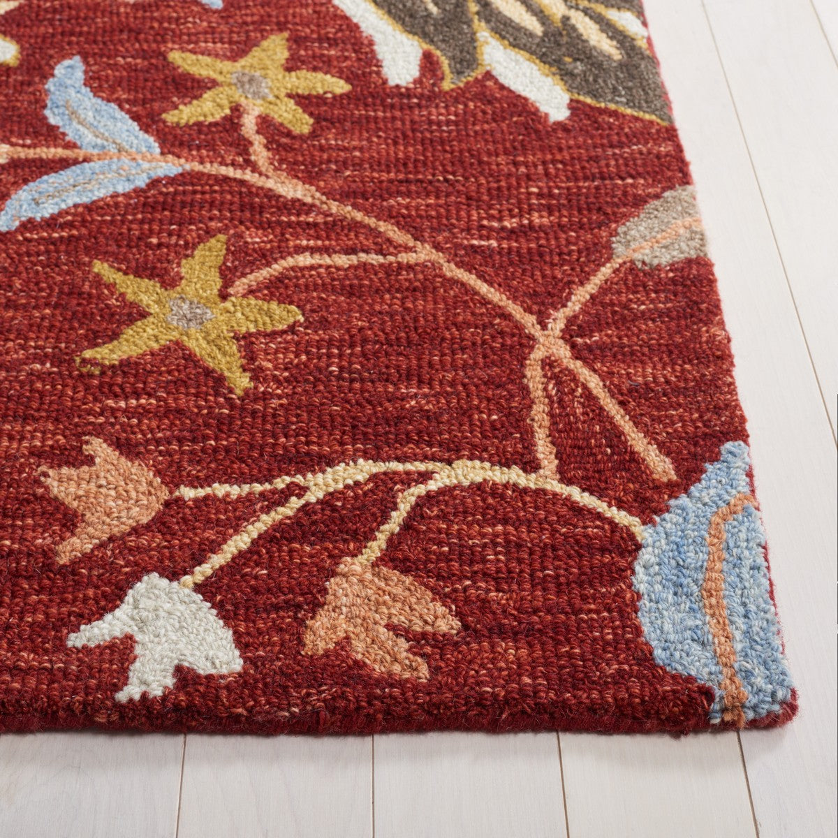 Exquisite Jardin Hand - Tufted Luxury Area Rug with 80% Wool Composition for Warm and Cozy Interior Spaces, Ideal for Every Room