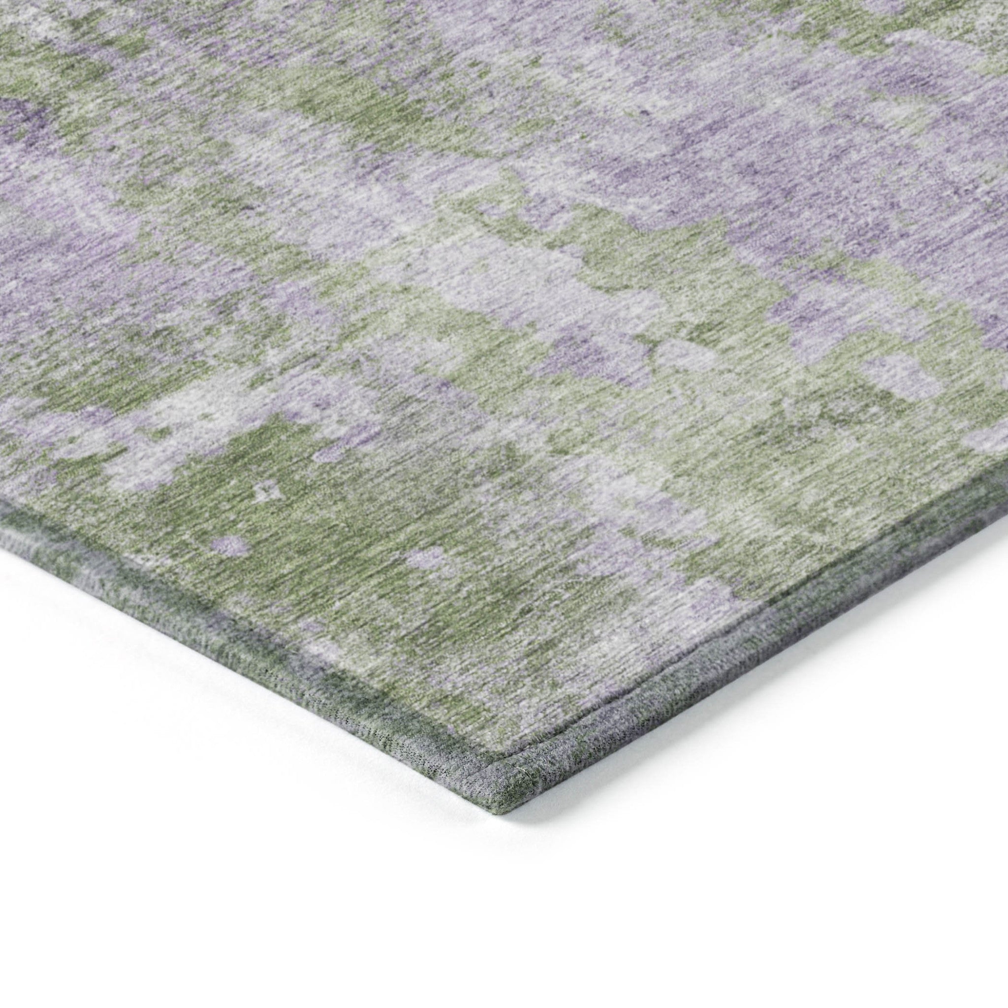 Stylish and Contemporary Abstract Washable Runner Rug for Both Indoor and Outdoor Use, Stain-Resistant and Non-Skid