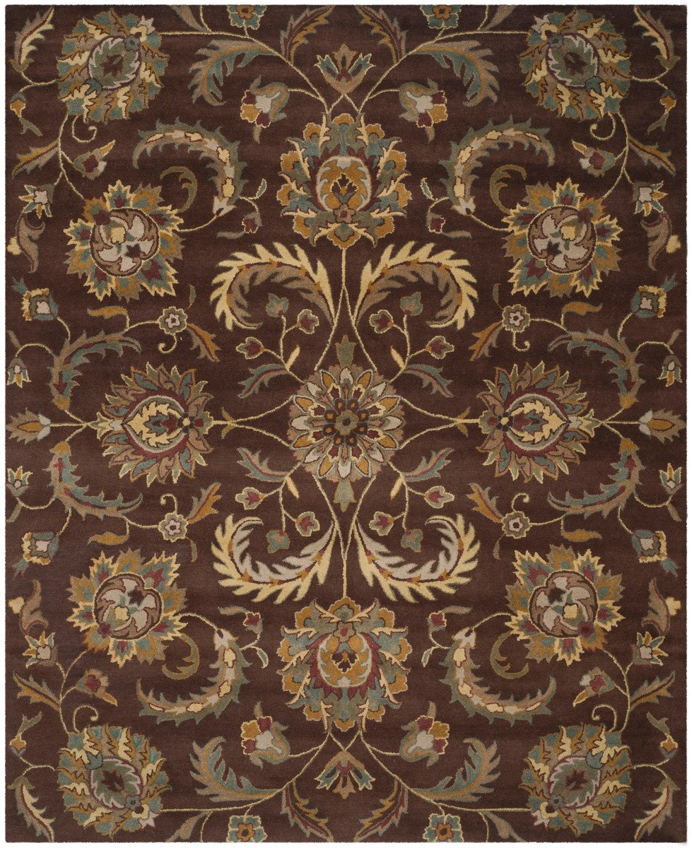 Safavieh Heritage Pure Wool Hand-Tufted Rug: Luxurious Details for a Lively Home