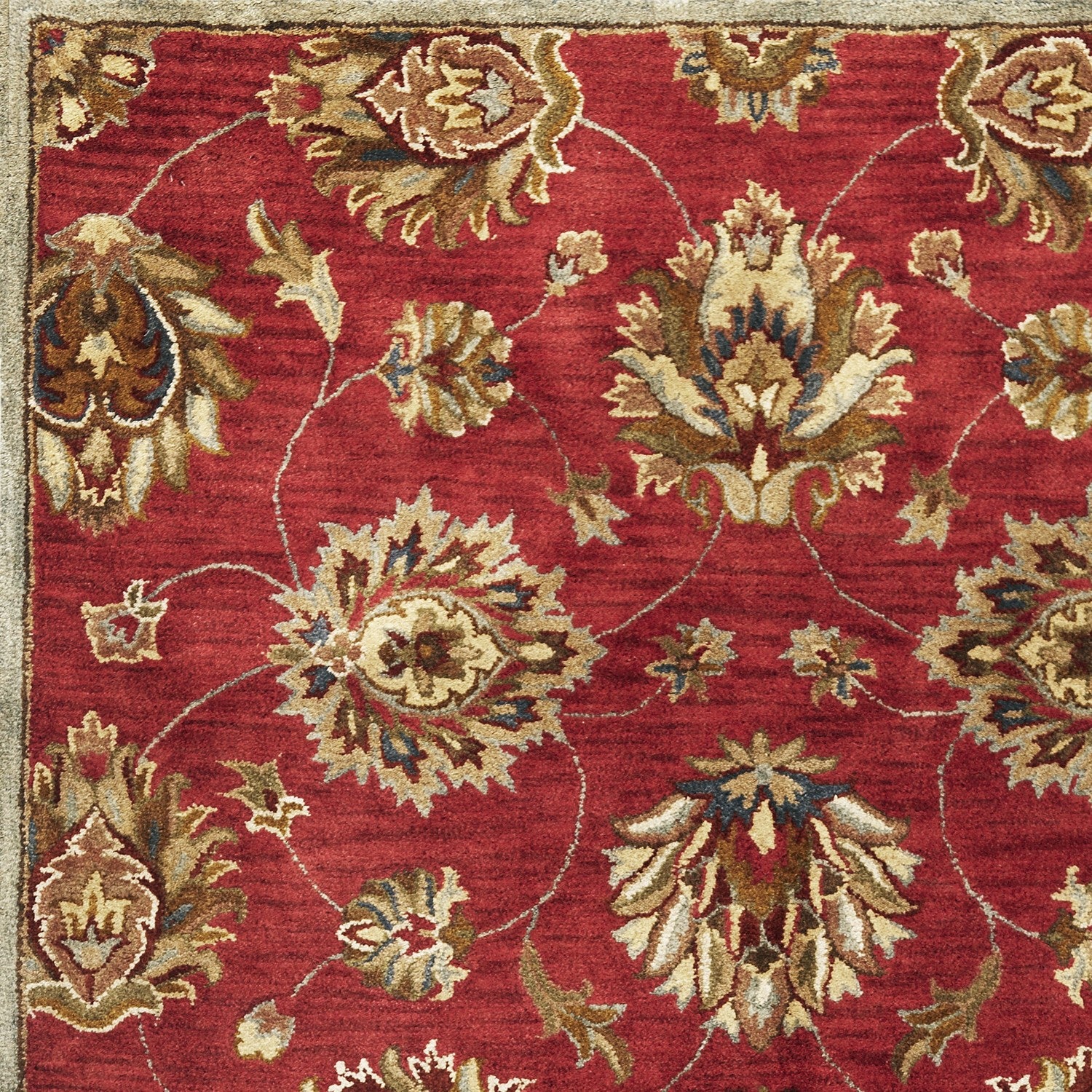 Exquisite Hand - Tufted Luxury Kashan Area Rug Crafted from Premium New Zealand Wool for Enduring Elegance and Unmatched Comfort