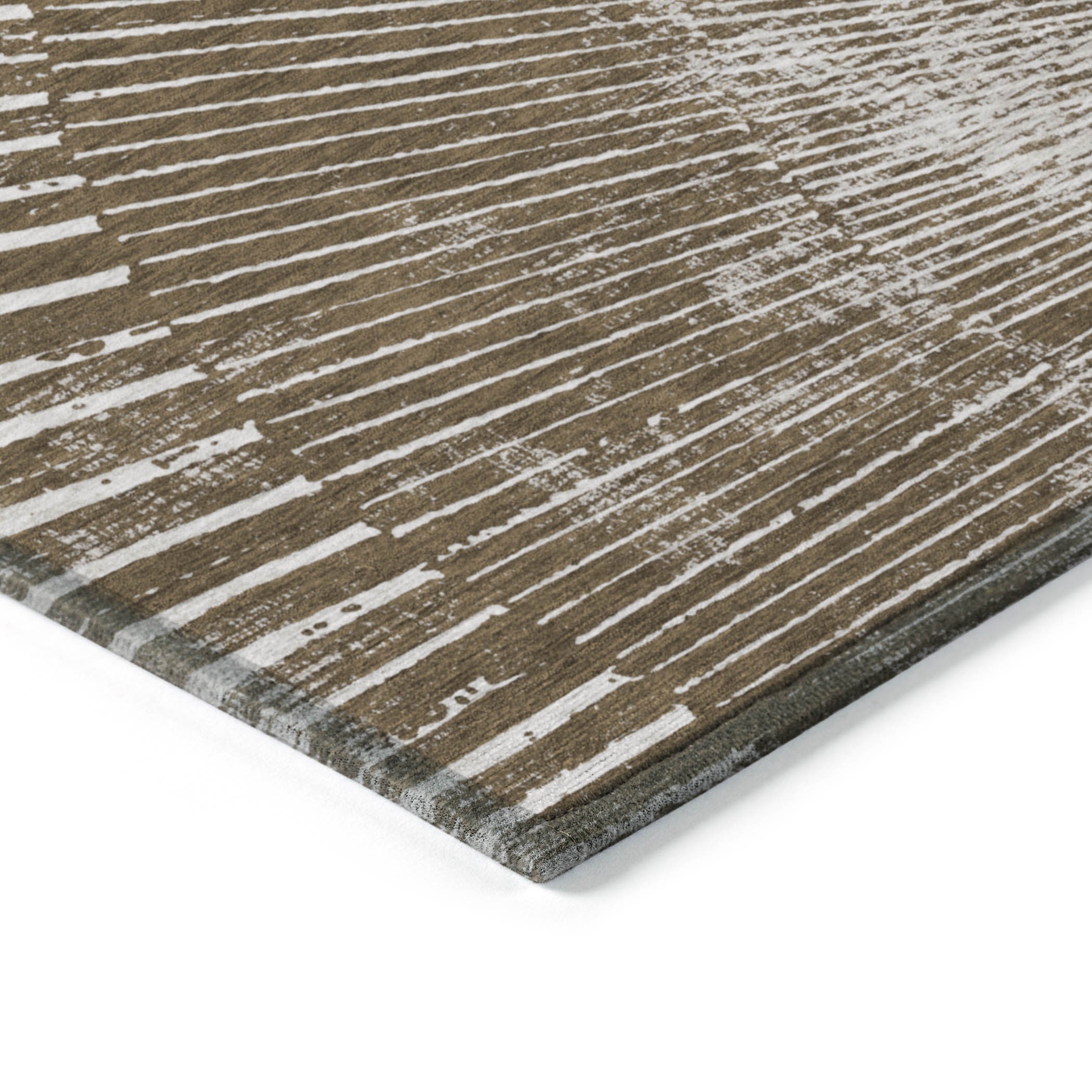Stylish and Contemporary Abstract Washable Non-Skid and Stain-Resistant Runner Rug Ideal for Both Indoor and Outdoor Spaces