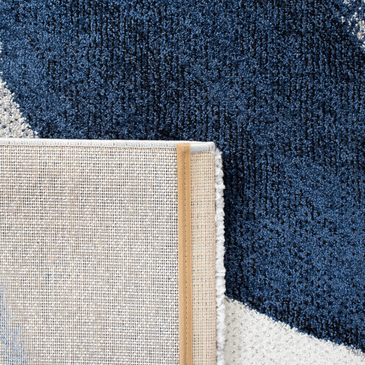 Stylish Hollywood - Inspired Contemporary Power - Woven Polypropylene Area Rug for Any Home Decorating Space