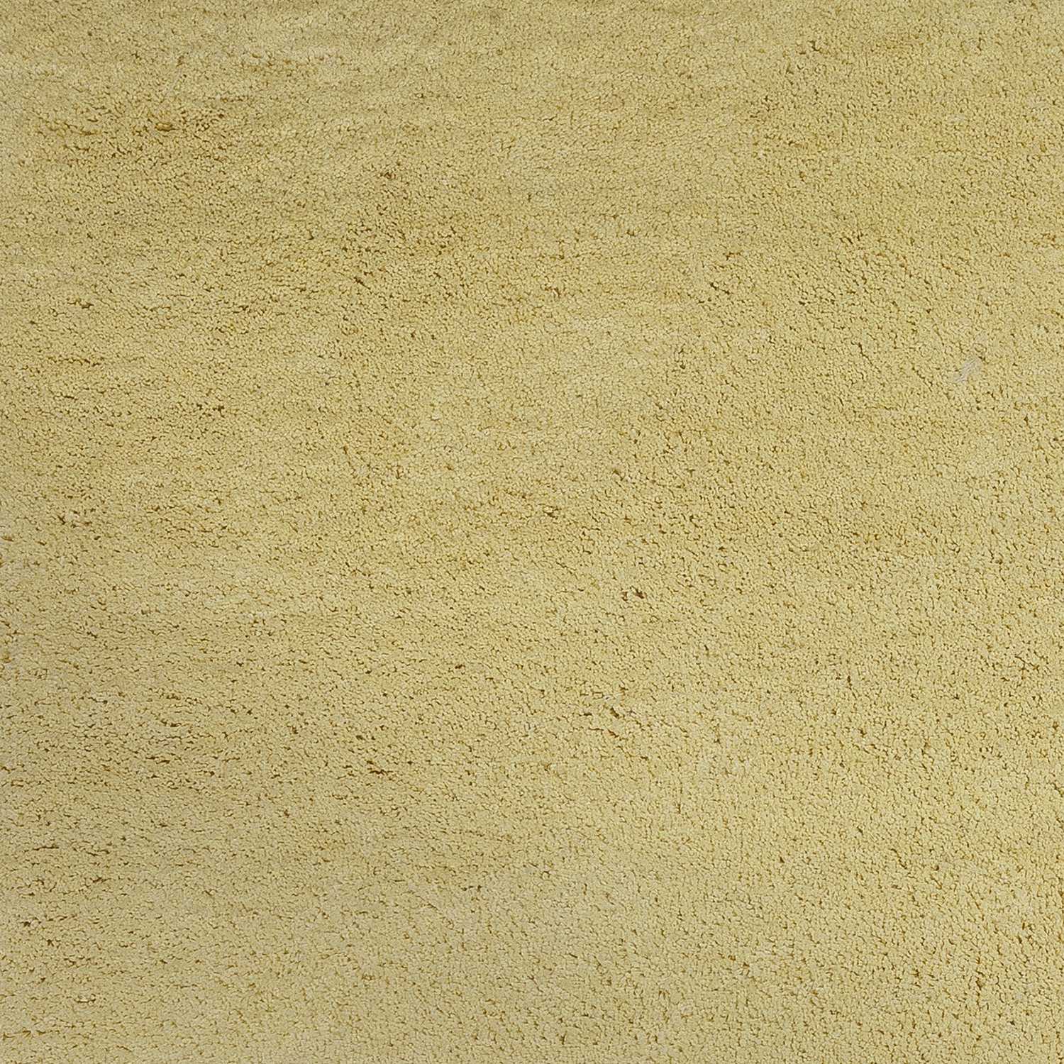 Exquisite Hand-Woven Canary Yellow Polyester Shag Rug with Charming Modern Design for Every Home Interior Decor