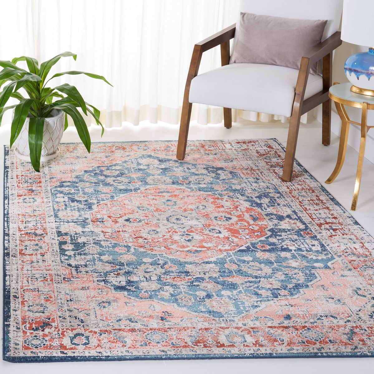Elegant Madison Power Loomed Area Rug - Durable Blend of Polypropylene and Polyester for Any Space