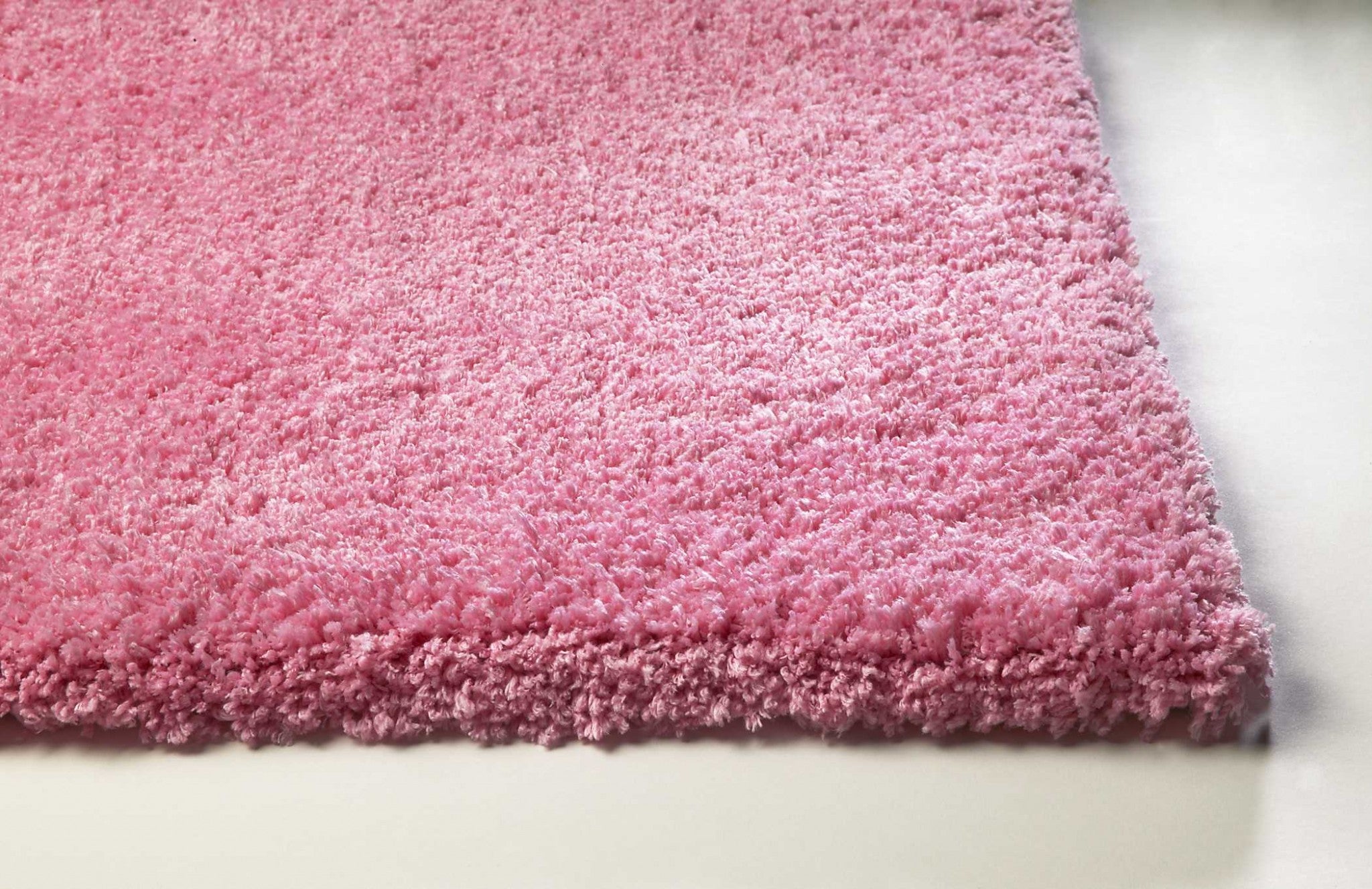 Gorgeous and Long - lasting Modern Hot Pink Polyester Shag Area Rug to Transform Your Living Space