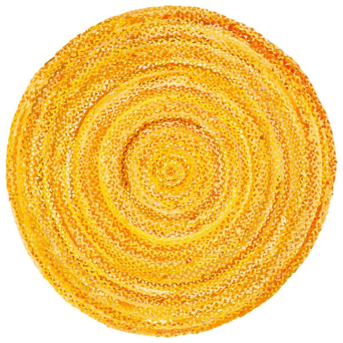 Stylish and Durable Hand - Braided Cotton Area Rug from India for Contemporary Homes