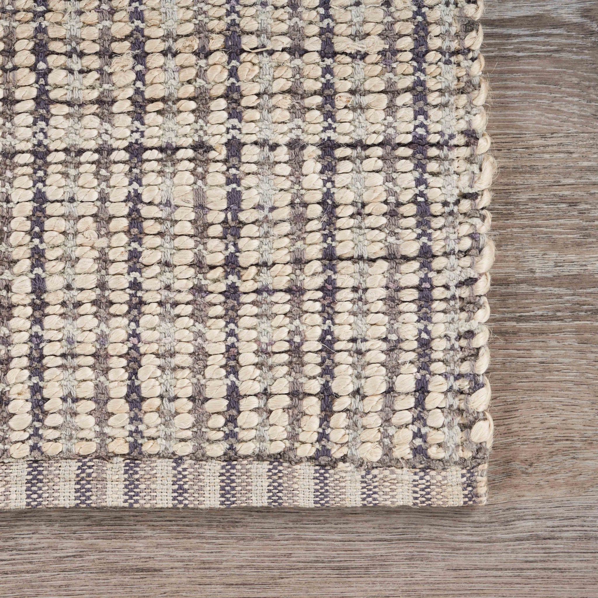 Brown and Beige Jute Area Rug - Durable, Soft, and Stylish Home Decor