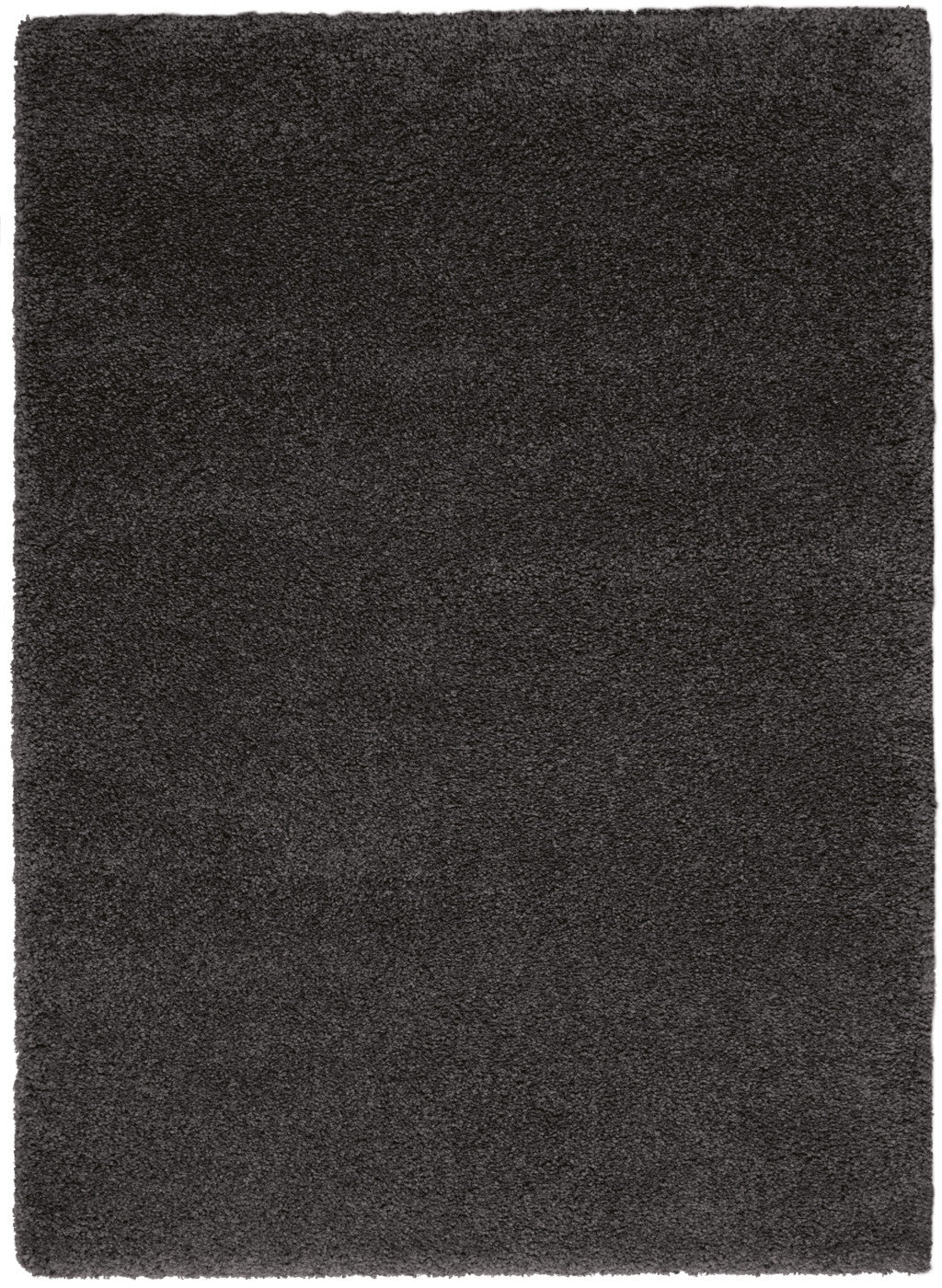 5' x 7' Gray Shag Polypropylene Area Rug - Soft, Durable and Stain - Resistant Carpet Ideal for Spaces with Kids and Pets