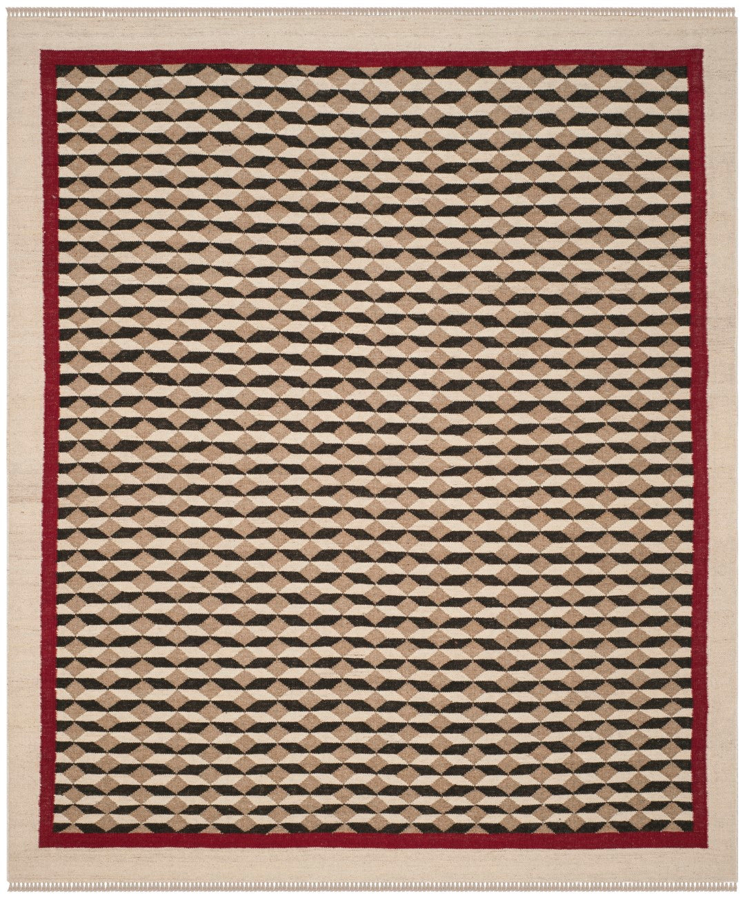 Luxurious Hand-Woven Indian Wool Rug for Elegant Home Comfort