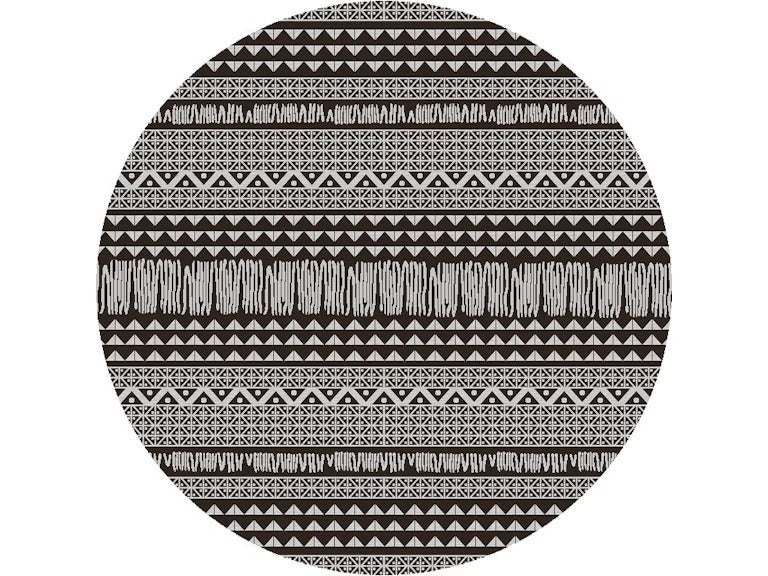 Stylish Charcoal Southwestern Rectangle Indoor-Outdoor Area Rug for Any Space