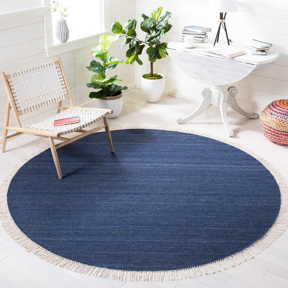 Luxurious Transitional Kilim Handloom Rug: 80% Wool, 20% Cotton for Elegant Homes