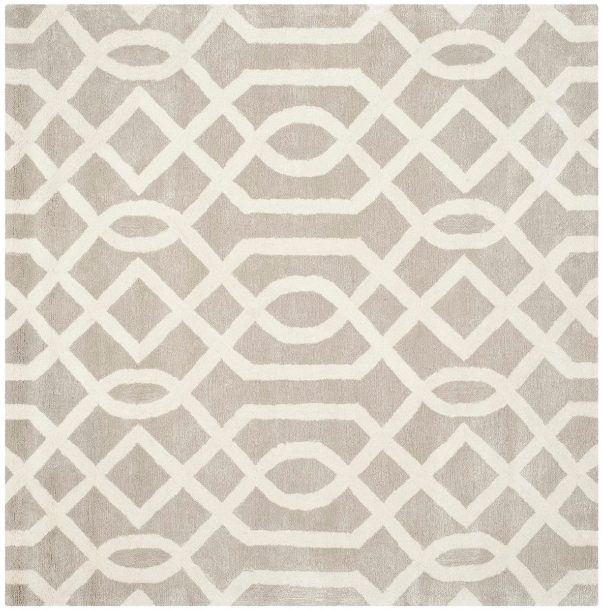Luxurious Hand - Tufted Soho Rug in Wool & Viscose for All Home Styles